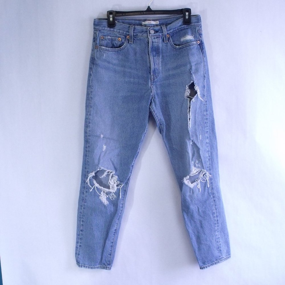 Levi's Premium Wedgie Distressed Jeans